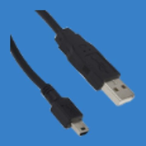 Cordon USB Type A Male/Type mini B Male L=1m - 4404000401 - ERCOGENER