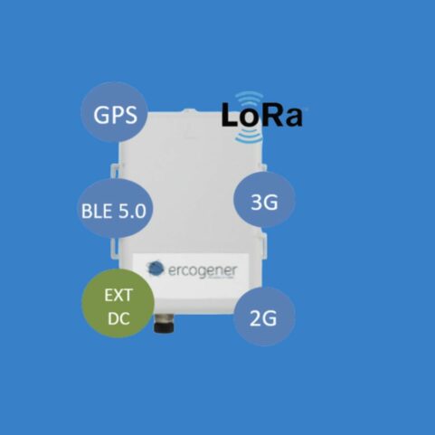 EG-IoT LoRa/2G/3G/BLE Supervision + Géolocalisation - ERCOGENER