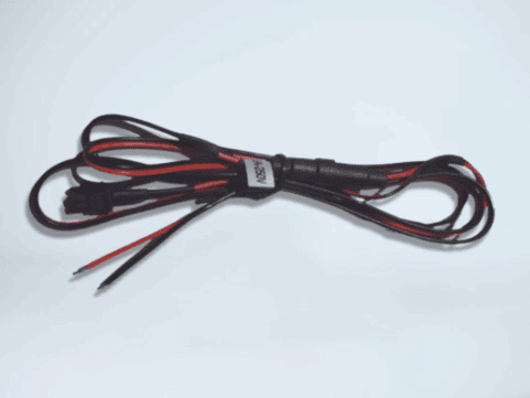 Cordon d'alimentation 2 fils / fusible / µFIT-F 4pts - 4402000100 - ERCOGENER