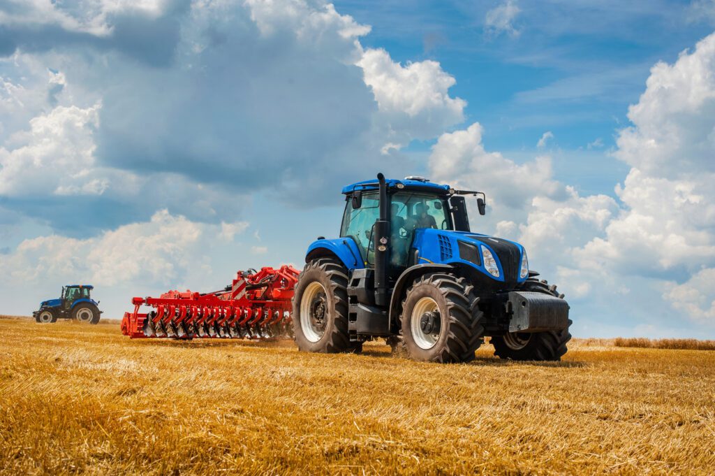 Tracteur RTK - précision centimétrique