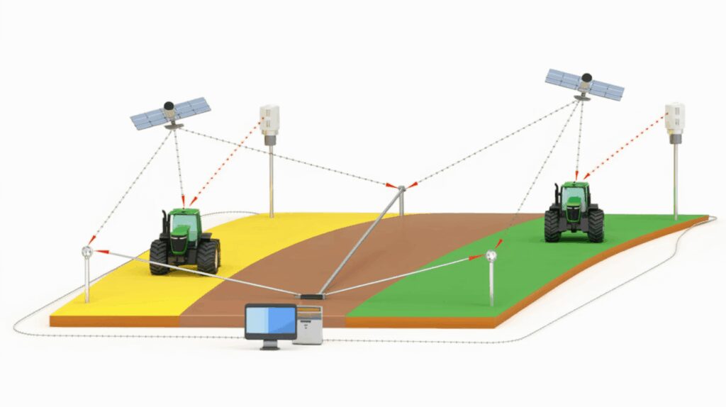 Fonctionnement RTK GPS