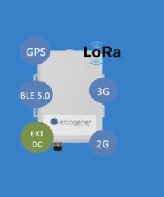 EG-IoT LoRa/2G/3G/BLE Supervision + Géolocalisation - ERCOGENER